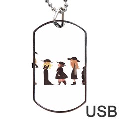 American Horror Story Cartoon Dog Tag Usb Flash (two Sides) by nate14shop