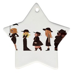 American Horror Story Cartoon Ornament (star) by nate14shop