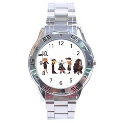 American Horror Story Cartoon Stainless Steel Analogue Watch by nate14shop