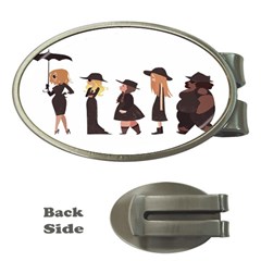 American Horror Story Cartoon Money Clips (oval)  by nate14shop