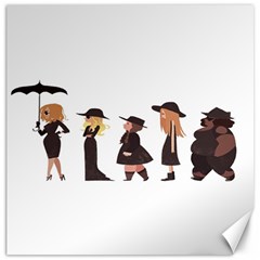 American Horror Story Cartoon Canvas 20  X 20  by nate14shop
