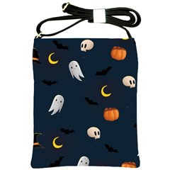 Halloween Shoulder Sling Bag by nate14shop