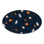 Halloween Oval Magnet Front