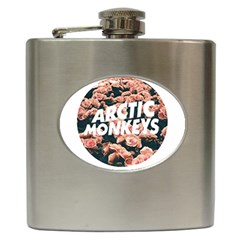 Arctic Monkeys Colorful Hip Flask (6 Oz) by nate14shop