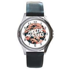 Arctic Monkeys Colorful Round Metal Watch by nate14shop