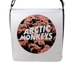 Arctic Monkeys Colorful Flap Closure Messenger Bag (l) by nate14shop