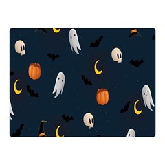 Halloween Double Sided Flano Blanket (mini)  by nate14shop