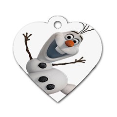 Frozen Dog Tag Heart (one Side) by nate14shop