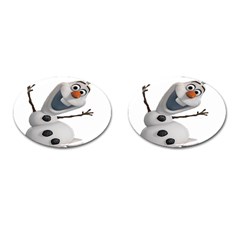 Frozen Cufflinks (oval)