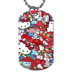 Hello-kitty Dog Tag (one Side) by nate14shop