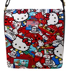 Hello-kitty Flap Closure Messenger Bag (s) by nate14shop