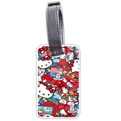 Hello-kitty Luggage Tag (one Side) by nate14shop