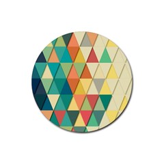 Geometric Rubber Coaster (Round)