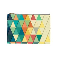 Geometric Cosmetic Bag (Large)