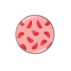 Water Melon Red Hat Clip Ball Marker (4 pack)