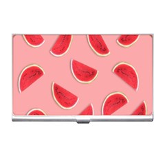 Water Melon Red Business Card Holder by nate14shop