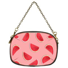 Water Melon Red Chain Purse (one Side)