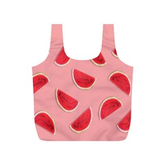 Water Melon Red Full Print Recycle Bag (s) by nate14shop