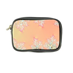 Peach Spring Frost On Flowers Fractal Coin Purse