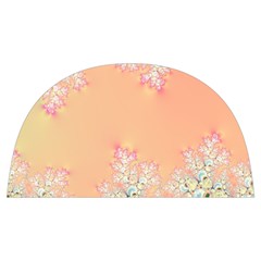 Peach Spring Frost On Flowers Fractal Anti Scalding Pot Cap