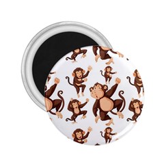 Monkey-seamless-pattern 2 25  Magnets