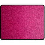 Pink Leather Leather Texture Skin Texture Double Sided Fleece Blanket (Medium)  58.8 x47.4  Blanket Front