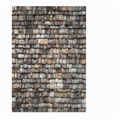 Wall Stone Wall Brick Wall Stoneworks Masonry Large Garden Flag (two Sides) by artworkshop