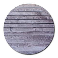 Wood Wooden Wall Wooden Boards Wall Boards Wall Round Mousepads by artworkshop