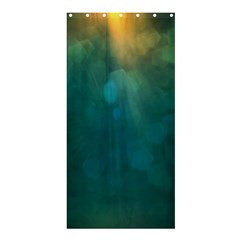 Background Green Shower Curtain 36  X 72  (stall)  by nate14shop