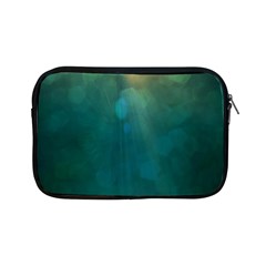 Background Green Apple Ipad Mini Zipper Cases by nate14shop