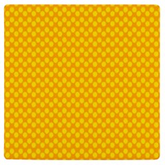 Polkadot Gold Uv Print Square Tile Coaster 
