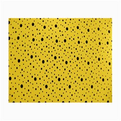 Polkadot Yellow Small Glasses Cloth (2 Sides) by nate14shop