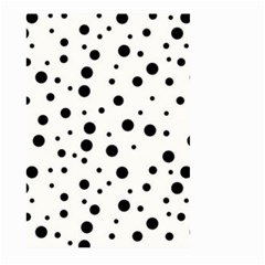 Motif-polkadot-001 Large Garden Flag (two Sides) by nate14shop