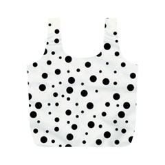 Motif-polkadot-001 Full Print Recycle Bag (m) by nate14shop