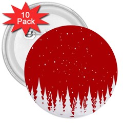 Merry Cristmas,royalty 3  Buttons (10 Pack)  by nate14shop