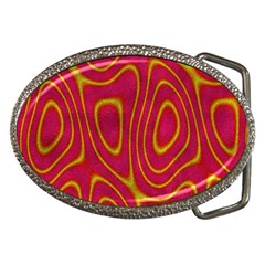 Pattern Pink Belt Buckles