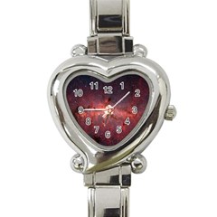 Milky-way-galaksi Heart Italian Charm Watch by nate14shop