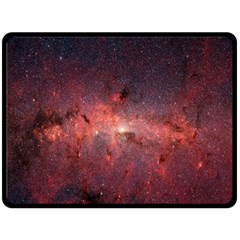 Milky-way-galaksi Double Sided Fleece Blanket (large)  by nate14shop