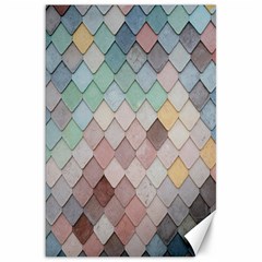 Tiles-shapes Canvas 20  X 30  by nate14shop