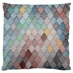 Tiles-shapes Large Cushion Case (one Side) by nate14shop