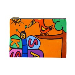 Graffiti 1 Cosmetic Bag (large) by nate14shop