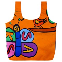 Graffiti 1 Full Print Recycle Bag (xxxl) by nate14shop