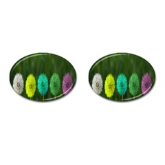 Dandelions Cufflinks (oval)