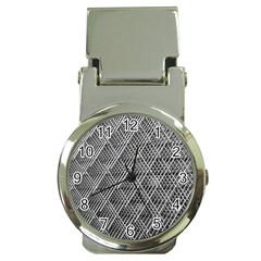 Grid Wire Mesh Stainless Rods Metal Money Clip Watches by artworkshop