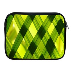 Leaves Grass Woven Apple Ipad 2/3/4 Zipper Cases by artworkshop