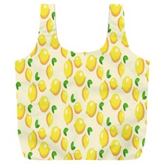 Lemon Full Print Recycle Bag (xxl) by artworkshop