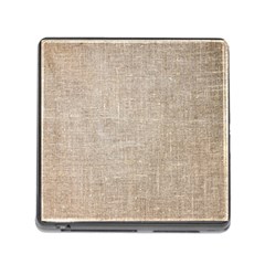Textile Jute Brown Memory Card Reader (square 5 Slot) by artworkshop