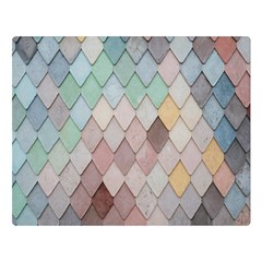 Tiles Shapes Double Sided Flano Blanket (large)  by artworkshop