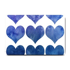 Valentin Heart  Love Small Doormat  by artworkshop