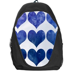 Valentin Heart  Love Backpack Bag by artworkshop